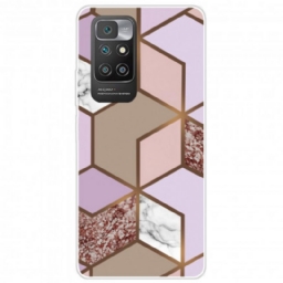 Case Xiaomi Redmi 10 Marble Geometry