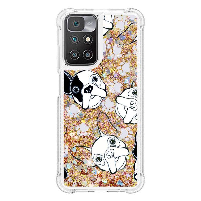 Case Xiaomi Redmi 10 Mr Dog Glitter