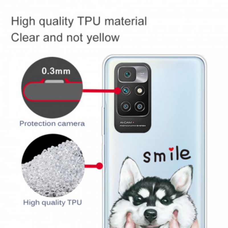 Case Xiaomi Redmi 10 Smile Dog