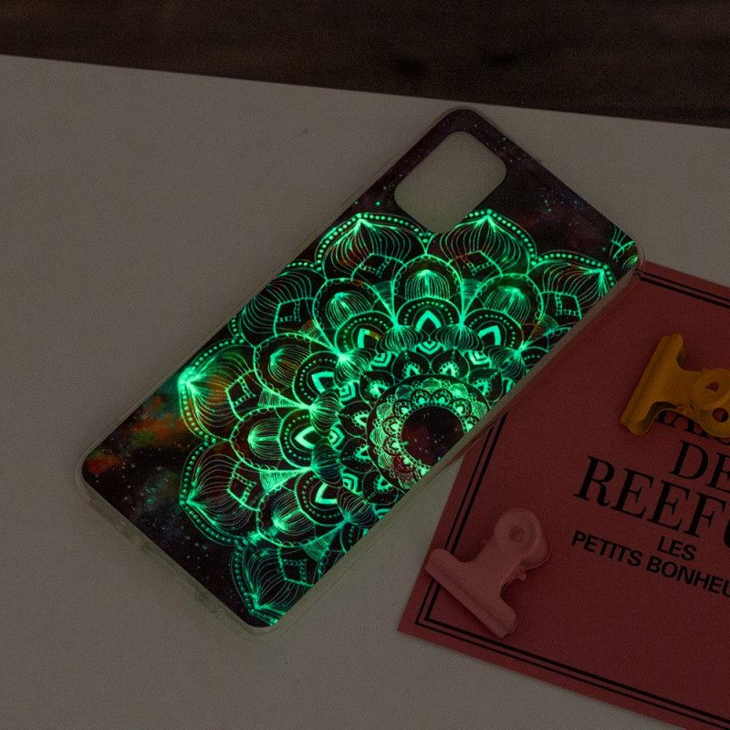 Case Xiaomi Redmi 10 Värikäs Fluoresoiva Mandala