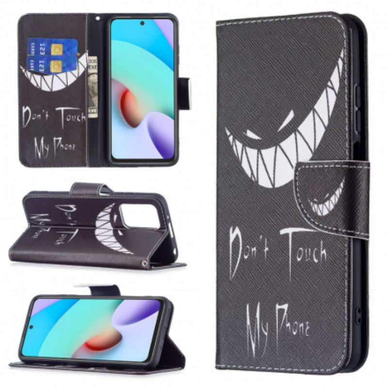 Flip Case Xiaomi Redmi 10 Devil Puhelin