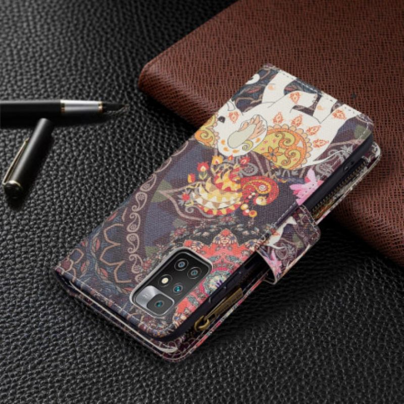 Flip Case Xiaomi Redmi 10 Elephant Vetoketjutasku