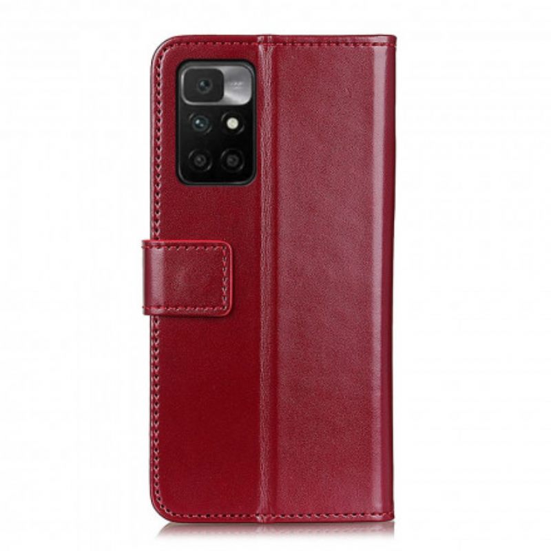 Flip Case Xiaomi Redmi 10 Tricolor Leather Effect