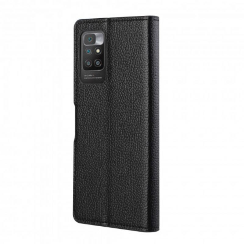 Kotelot Xiaomi Redmi 10 Litchi Grain Leather Effect