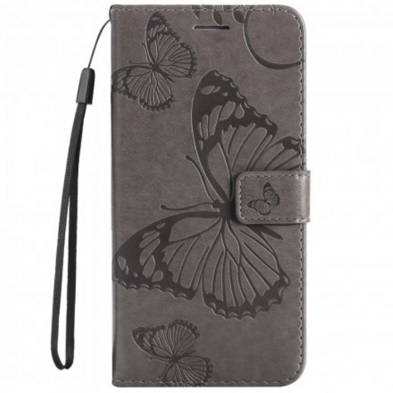 Kotelot Xiaomi Redmi 10 Suojaketju Kuori Giant Thong Butterflies