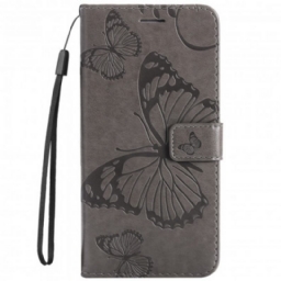 Kotelot Xiaomi Redmi 10 Suojaketju Kuori Giant Thong Butterflies