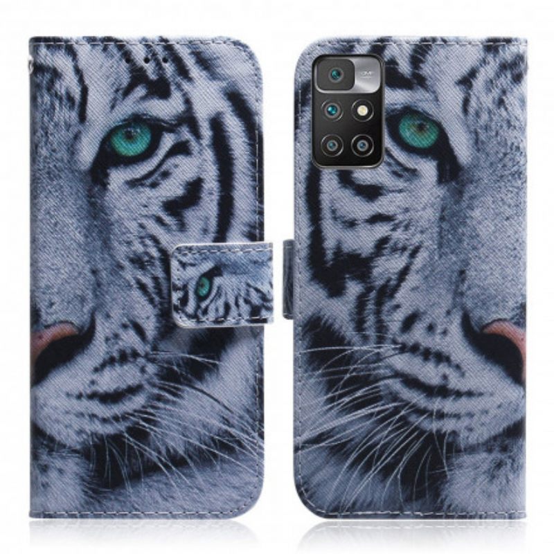 Kotelot Xiaomi Redmi 10 Tiger Face