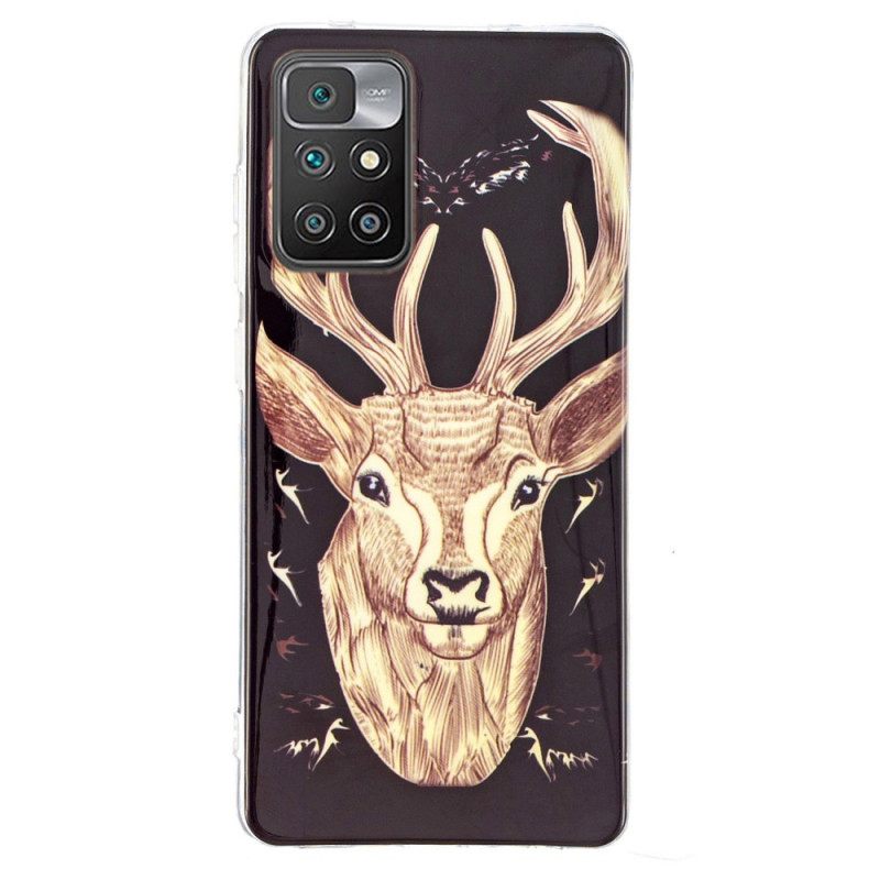 Kuori Xiaomi Redmi 10 Fluorescent Majestic Stag