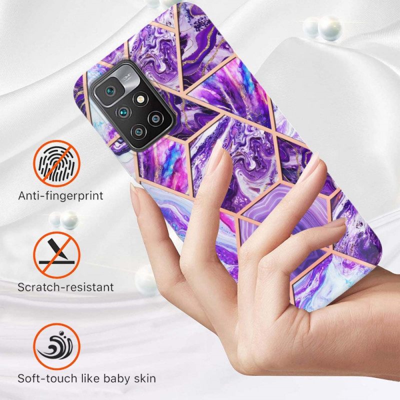 Kuori Xiaomi Redmi 10 Intense Geometry Marble