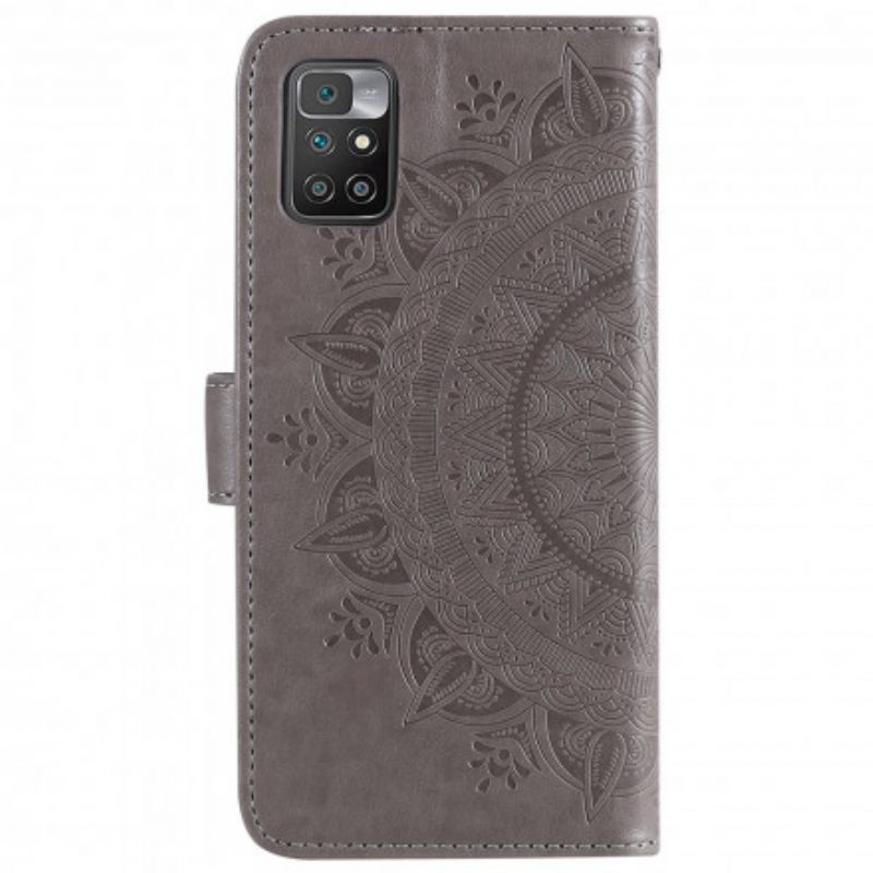 Nahkakotelo Xiaomi Redmi 10 Mandala Sun