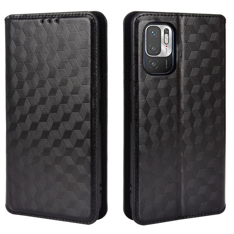 Puhelinkuoret Xiaomi Redmi 10 Kotelot Flip Diamond Leather Effect