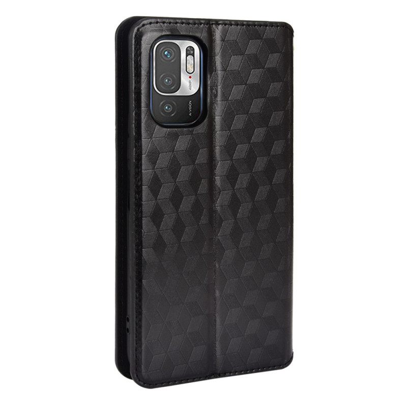 Puhelinkuoret Xiaomi Redmi 10 Kotelot Flip Diamond Leather Effect