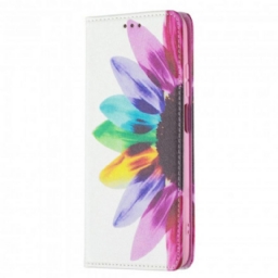 Puhelinkuoret Xiaomi Redmi 10 Kotelot Flip Flower Watercolour