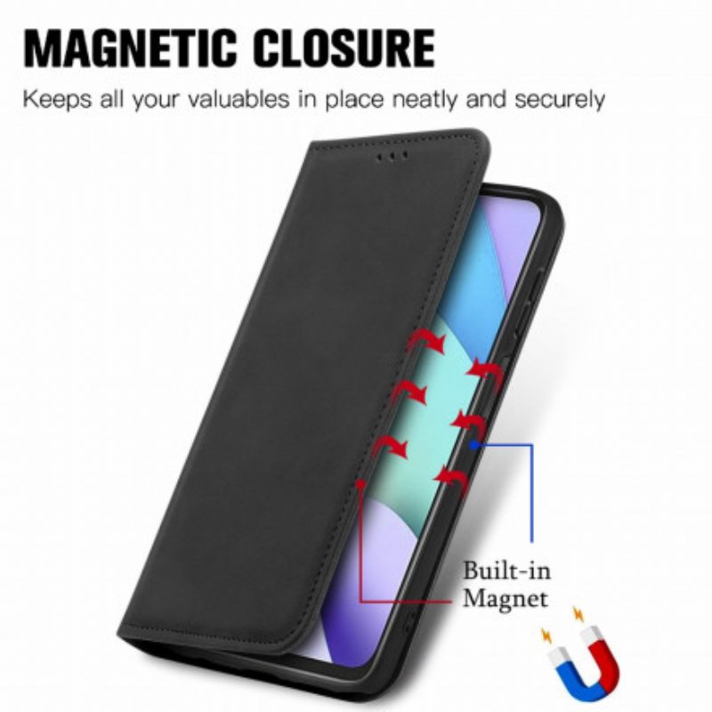 Puhelinkuoret Xiaomi Redmi 10 Kotelot Flip Skin-touch