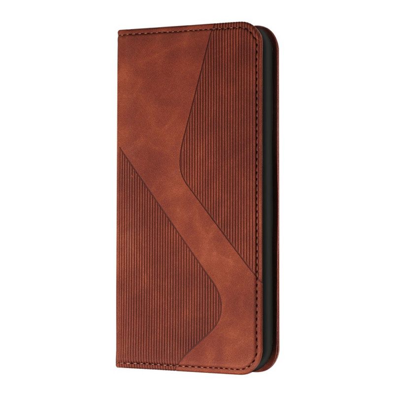 Puhelinkuoret Xiaomi Redmi 10 Kotelot Flip Style Leather S-design