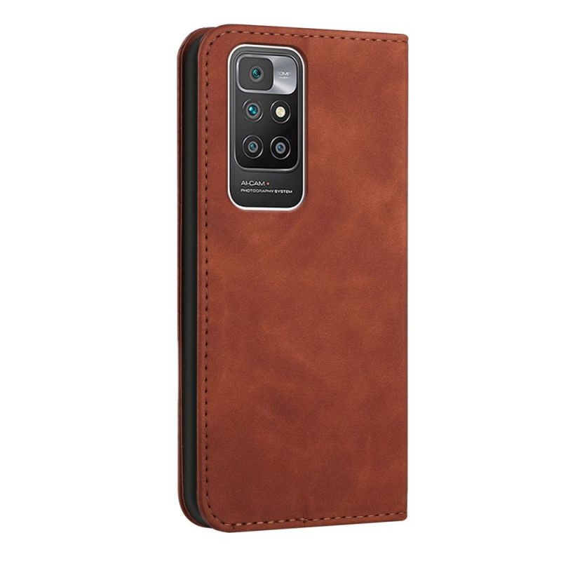 Puhelinkuoret Xiaomi Redmi 10 Kotelot Flip Style Leather S-design