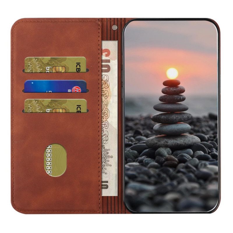 Puhelinkuoret Xiaomi Redmi 10 Kotelot Flip Style Leather S-design