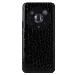 Case Honor Magic 4 Pro Crocodile Skin Effect