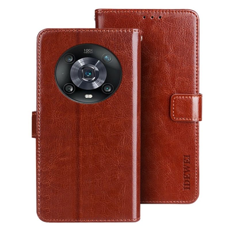 Kotelot Honor Magic 4 Pro Style Leather Idewei