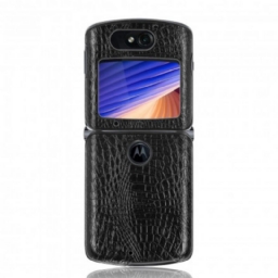 Kuori Motorola Razr 5G Crocodile Skin Effect