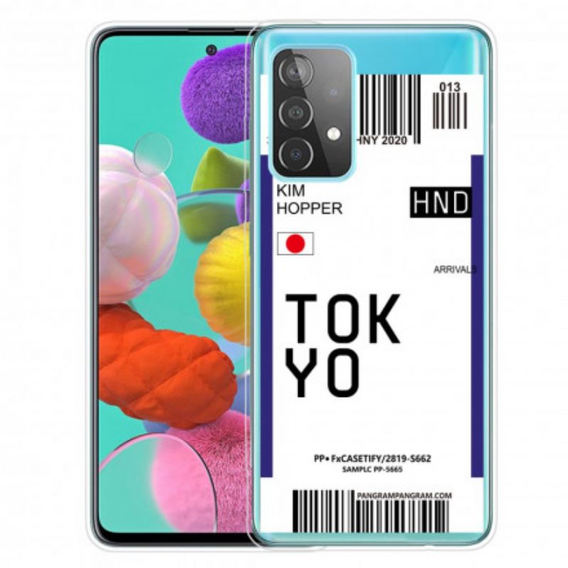 Case Samsung Galaxy A32 4G Boarding Pass Tokioon