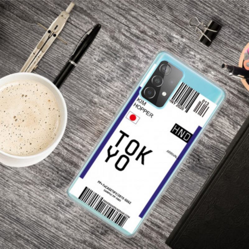 Case Samsung Galaxy A32 4G Boarding Pass Tokioon