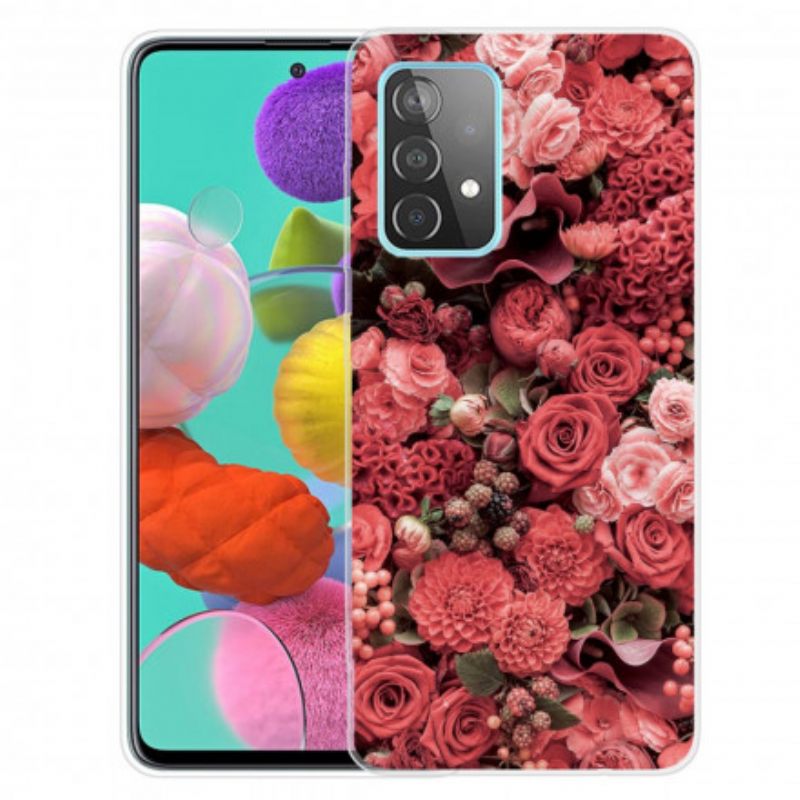 Case Samsung Galaxy A32 4G Intense Flowers