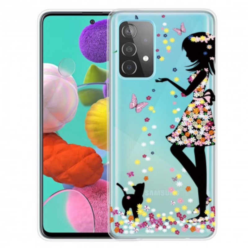 Case Samsung Galaxy A32 4G Nuori Kukka