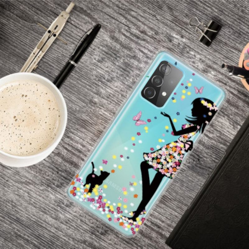 Case Samsung Galaxy A32 4G Nuori Kukka