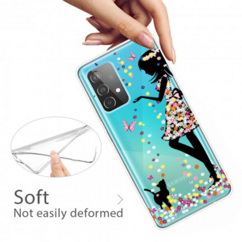 Case Samsung Galaxy A32 4G Nuori Kukka