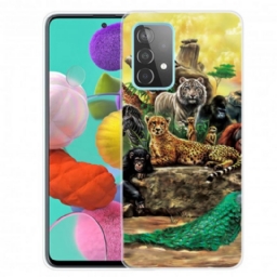 Case Samsung Galaxy A32 4G Safari Animals