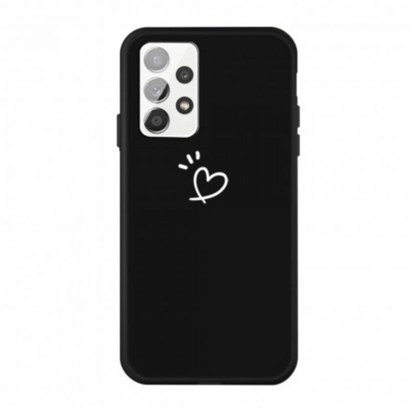 Case Samsung Galaxy A32 4G Silicone Beating Heart