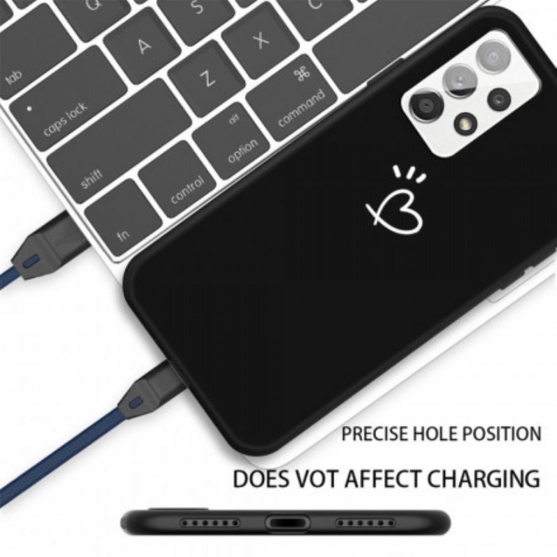 Case Samsung Galaxy A32 4G Silicone Beating Heart