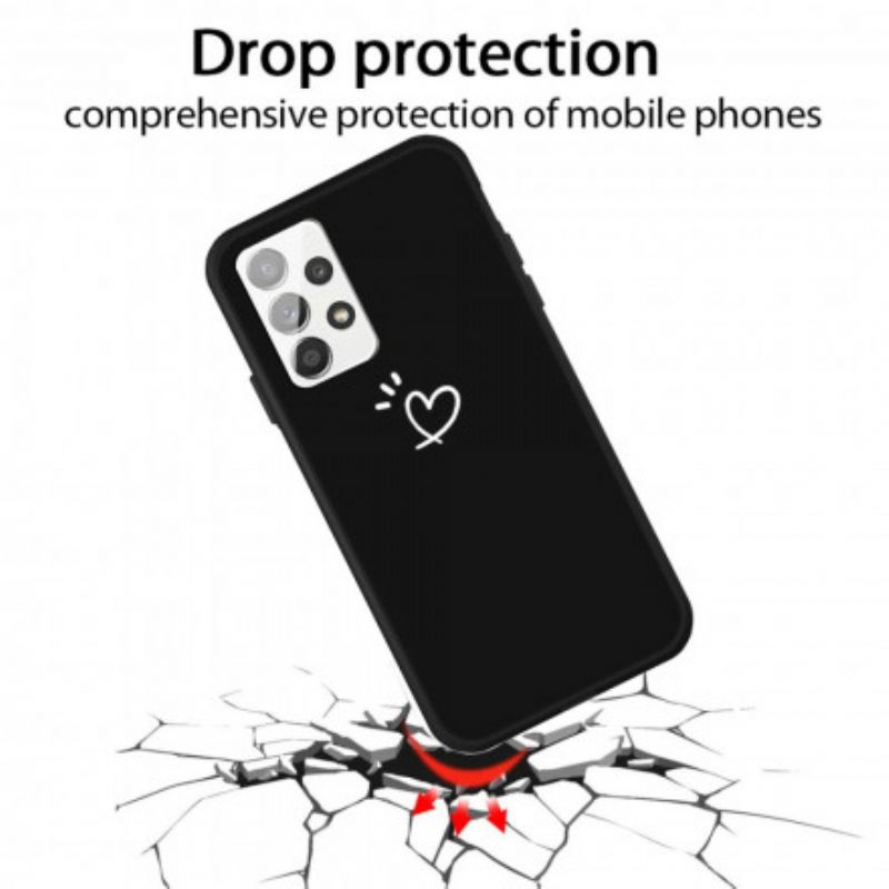 Case Samsung Galaxy A32 4G Silicone Beating Heart