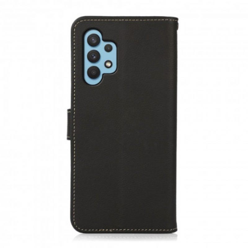 Flip Case Samsung Galaxy A32 4G Faux Leather Khazneh Rfid