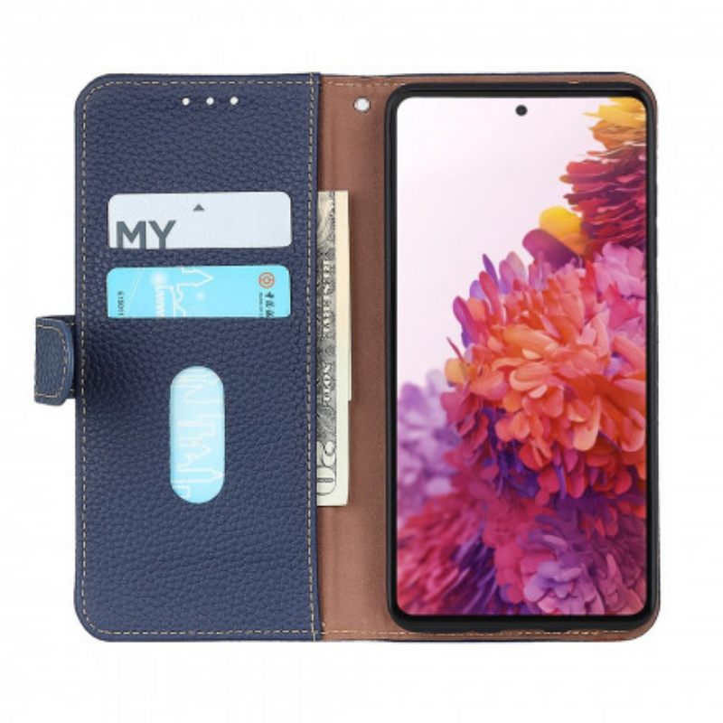 Flip Case Samsung Galaxy A32 4G Litchi Nahka Khazneh