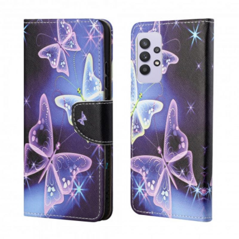 Flip Case Samsung Galaxy A32 4G Suvereign Butterflies