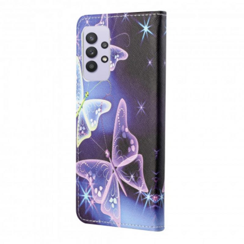 Flip Case Samsung Galaxy A32 4G Suvereign Butterflies