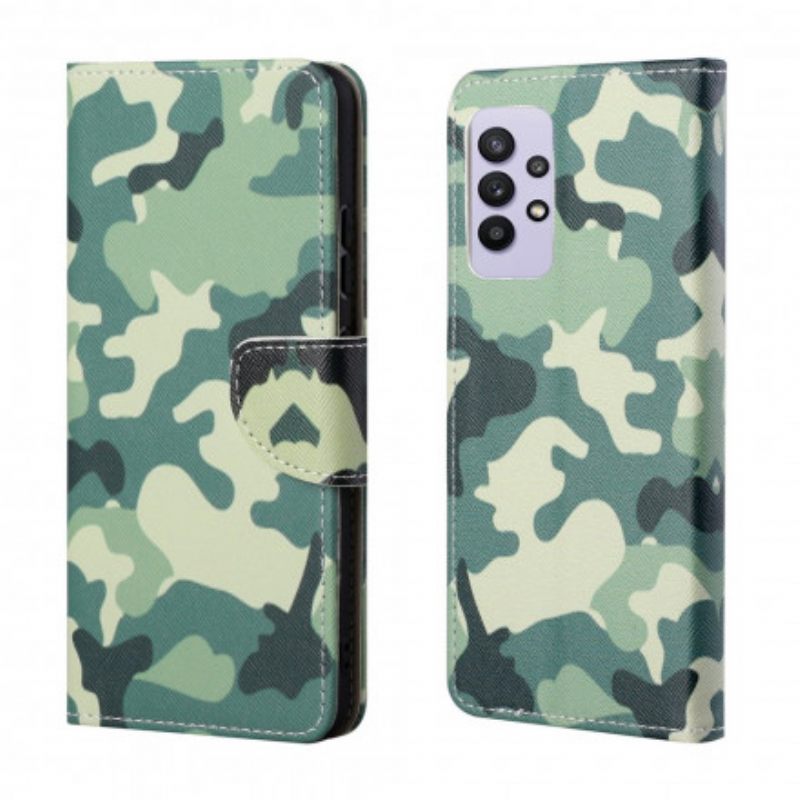 Kotelot Samsung Galaxy A32 4G Military Camouflage