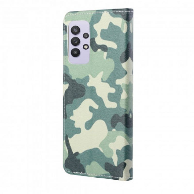 Kotelot Samsung Galaxy A32 4G Military Camouflage