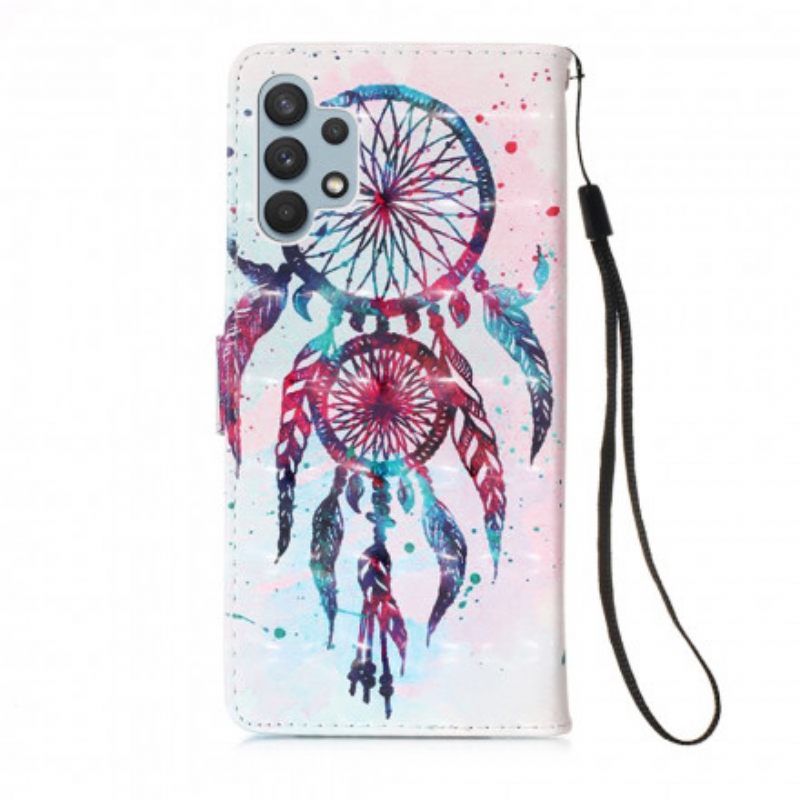 Kotelot Samsung Galaxy A32 4G Watercolour Dreamcatcher