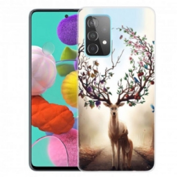 Kuori Samsung Galaxy A32 4G Flexible Deer