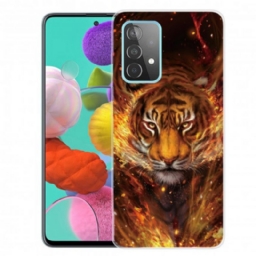 Kuori Samsung Galaxy A32 4G Flexible Tiger