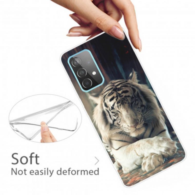 Kuori Samsung Galaxy A32 4G Flexible Tiger