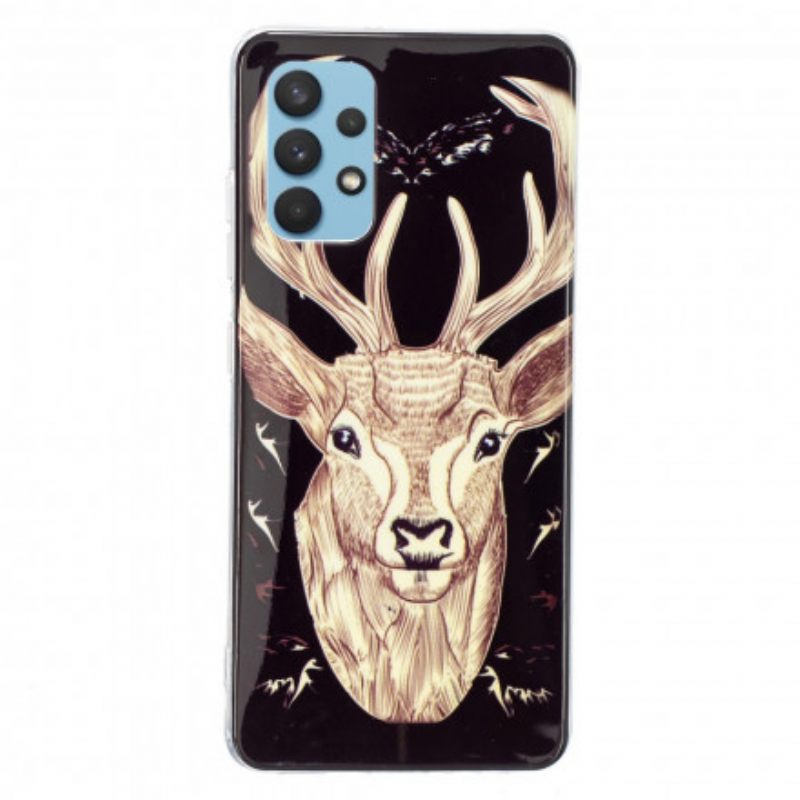 Kuori Samsung Galaxy A32 4G Fluorescent Majestic Stag