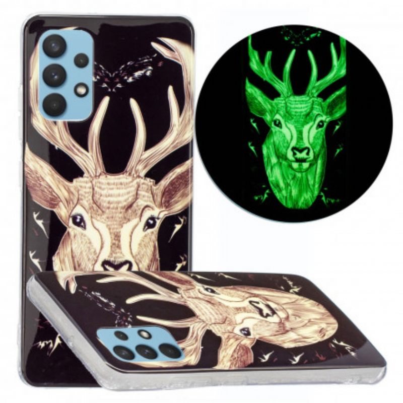 Kuori Samsung Galaxy A32 4G Fluorescent Majestic Stag