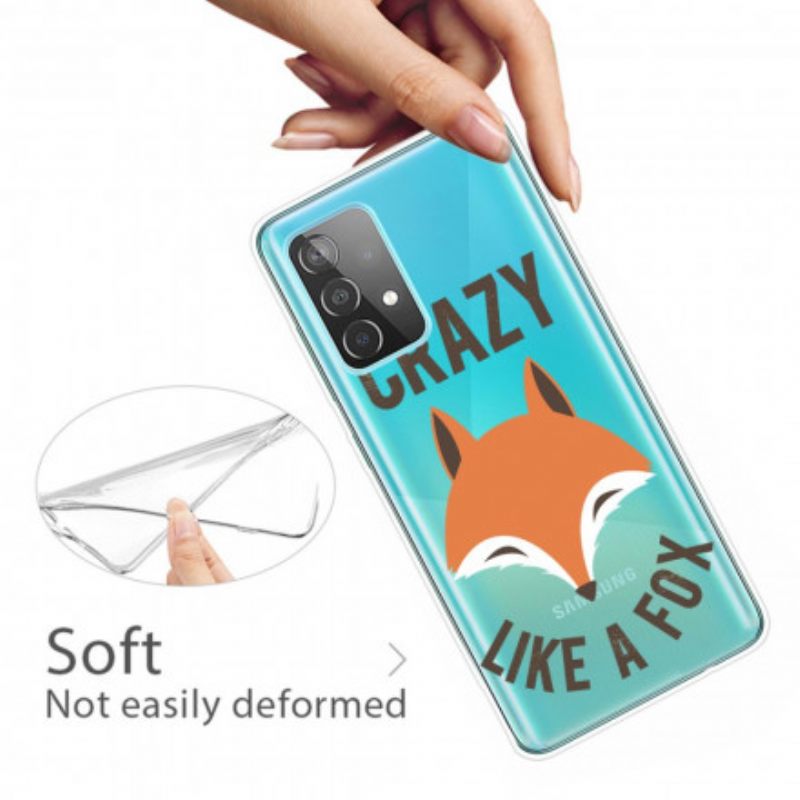 Kuori Samsung Galaxy A32 4G Fox / Hullu Kuin Kettu