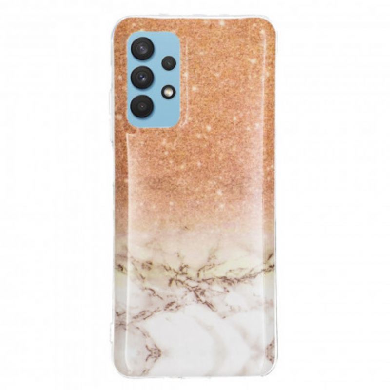 Kuori Samsung Galaxy A32 4G Glitter Marble