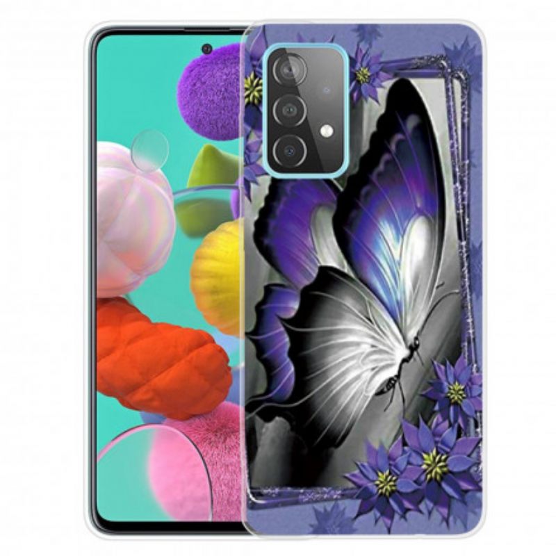 Kuori Samsung Galaxy A32 4G Royal Butterfly