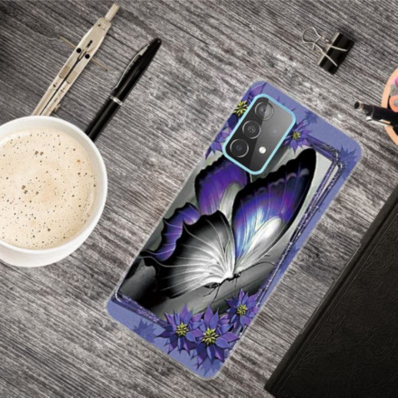 Kuori Samsung Galaxy A32 4G Royal Butterfly